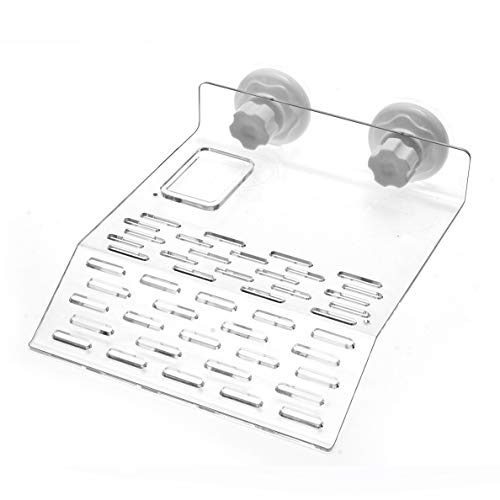 Sunxenze Large Size Acrylic Turtle Basking Platform, Fish Tank Aquarium Platform, Tortoise Resting Terrace with 3PCS Suction Cups - Image 1