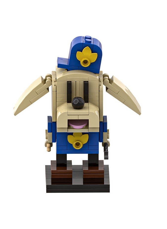 General Detective Dog Creative Design Building Blocks Compatible with Educational Building Blocks Small Particle Children's Educational Building Block Toys  - Image 3