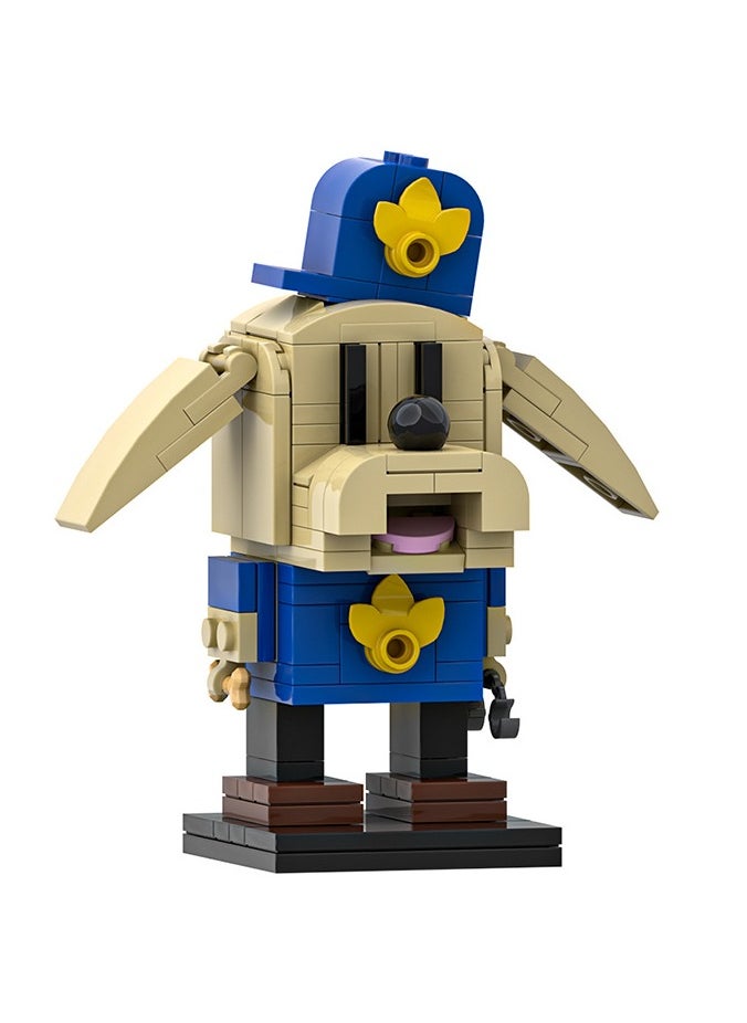 General Detective Dog Creative Design Building Blocks Compatible with Educational Building Blocks Small Particle Children's Educational Building Block Toys  - Image 2