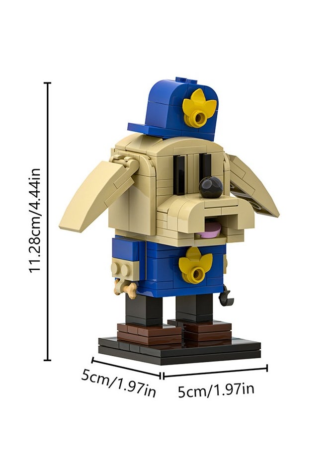 General Detective Dog Creative Design Building Blocks Compatible with Educational Building Blocks Small Particle Children's Educational Building Block Toys  - Image 4