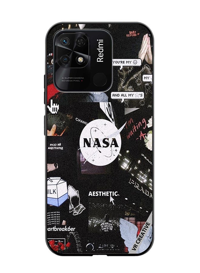 VR CREATIVE Protective Case Cover For Xiaomi Redmi 10C Nasa Design Multicolour - Image 1