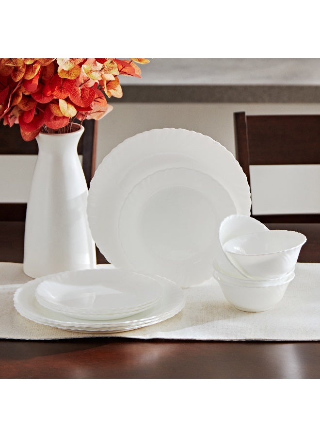 Home Box Feston 12-Piece Opalware Dinner Set - Image 1