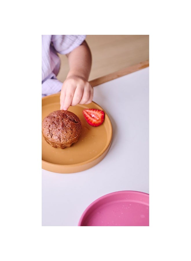 Minikoioi Basics Plate - Woody Brown - Image 1