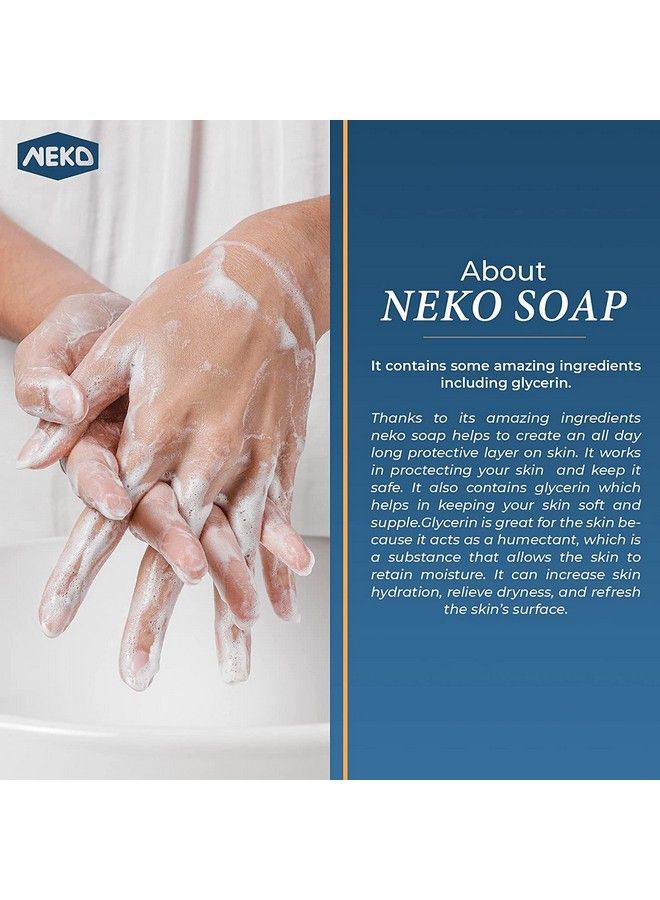 Neko صابون مطهر | 2.82 أونصة / 80 جرام | معقم يدين | صابون عائلي على الطريقة التقليدية القديمة - Image 5