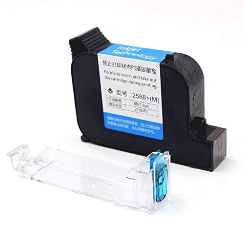 TOAUTO Handheld Portable Inkjet Printer Intelligent Mobile Printer with 5.6 Inch Touchscreen and Build-in Rechargeable Battery Easy Operate for Labeling and Coding Printing (Ink Cartridge(Black) - Image 4