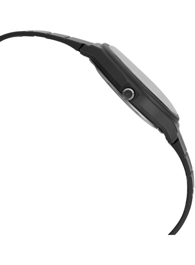 Casio MQ‑24B‑8BDF Unisex Analog Watch – Black Dial & Black Bio‑Based Resin Band, Slim Minimalist Design, Lightweight (20 g), 3‑Hand Quartz, Water‑Resistant - Image 4