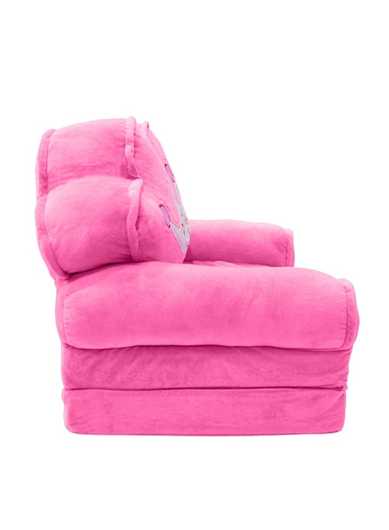 UKR Cartoon Children's Sofa - Plush Princess Pink Kids Chair | Non-Slip Armchair for Cozy Playtime and Relaxation (Pink) - Image 5
