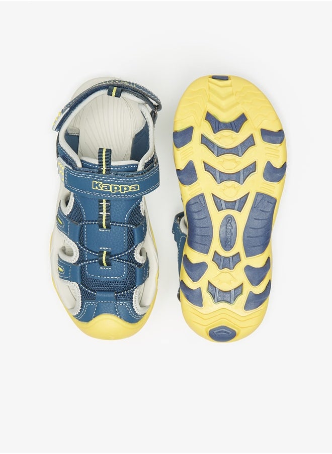 Kappa - Boys' Paneled Sandals with Hook and Loop Closure - Image 1