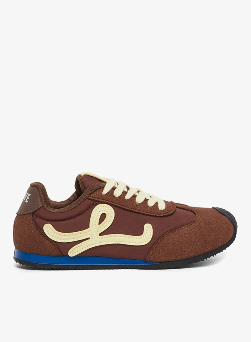 Styli Styli Logo Detail Lace Up Sneakers