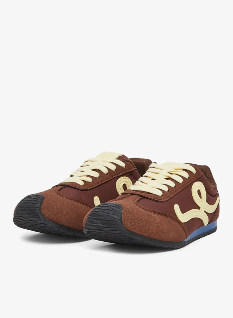 Styli Styli Logo Detail Lace Up Sneakers