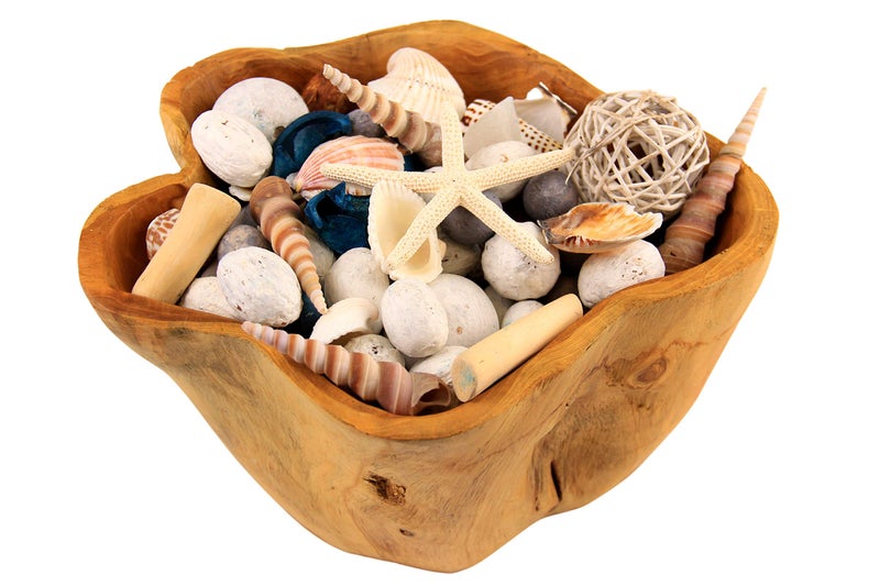 ANDALUCA Pacific Isles Scented Potpourri | Made in California Beach Home DÃ©cor | Large 20 oz Bag + Fragrance Vial | Scents Sandalwood and Coconut Blooms - Image 4