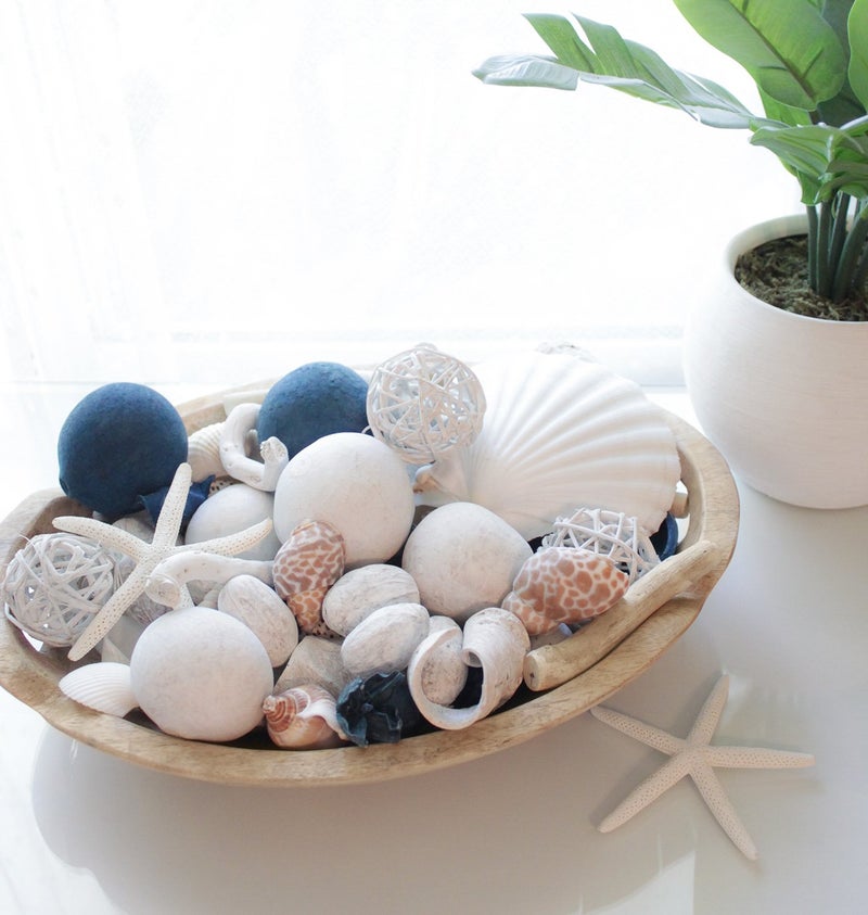 ANDALUCA Pacific Isles Scented Potpourri | Made in California Beach Home DÃ©cor | Large 20 oz Bag + Fragrance Vial | Scents Sandalwood and Coconut Blooms - Image 2
