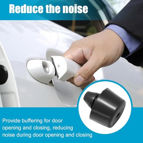 FZJDSD 1x Car Door Bumper Shock Absorbers 80896AR000 Compatible with Infiniti Q45 Q50 Q60 QX56 QX80 2011-2020 Fit for Nissan Armada 2017-2020 1PC Upper Rubber Door Bumper,Rubber Slam Stoppers - Image 5