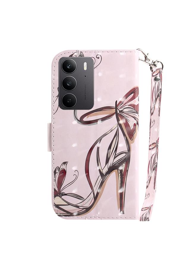 S-TOP Case For Realme C75 3D Colored Horizontal Flip Leather Phone Case - Image 3