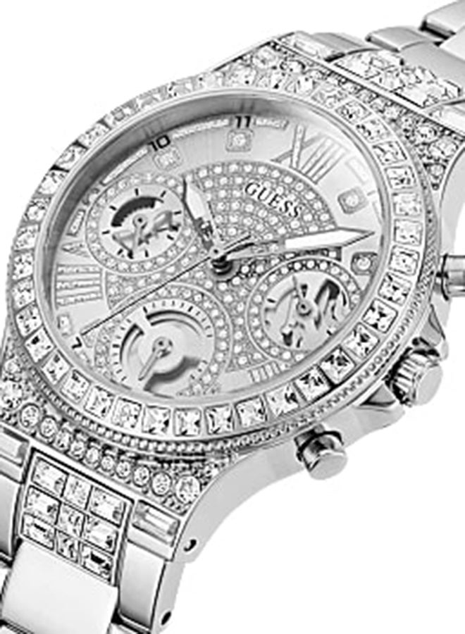 GUESS Women's Silver Tone Multi-function Watch GW0320L1 - Image 4