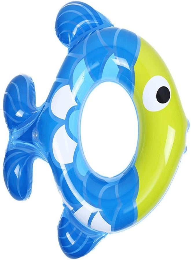Confidence Inflatable Swimming Pool Safety for Kids | Pool Party Swim Tube Safety Ring | Swimming Floats for Boys and Girls Pools Accessories (Combo og 2 Fish Swimming Rings) - Image 3