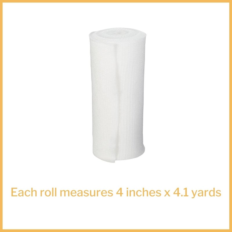 McKesson Conforming Stretch Gauze Bandages NonSterile 4 in x 4 110 yds 12 Count - Image 4