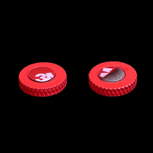 VKO Camera Soft Release Shutter Button Cap for ZV-1 ZV1 RX100M7 RX100M6 RX100M5 RX100M4 RX100M3 A6000 A6100 A6300 A6400 A7R A7S A7 Flat Surface Cameras Shutter Button Red(2 Pack) - Image 2