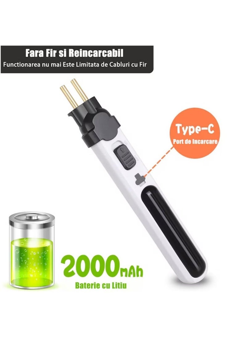 excitat Cordless Foam Cutter 3 in 1 Kit, U-Shape/Curved/Needle Blades, Hot Wire Foam Cutter, Foam Board Cutter, USB-C Rechargeable for EPS, EPP, Sponge, KT Board, DIY Craft Projects, Includes 5m Cable & Manual - Image 3