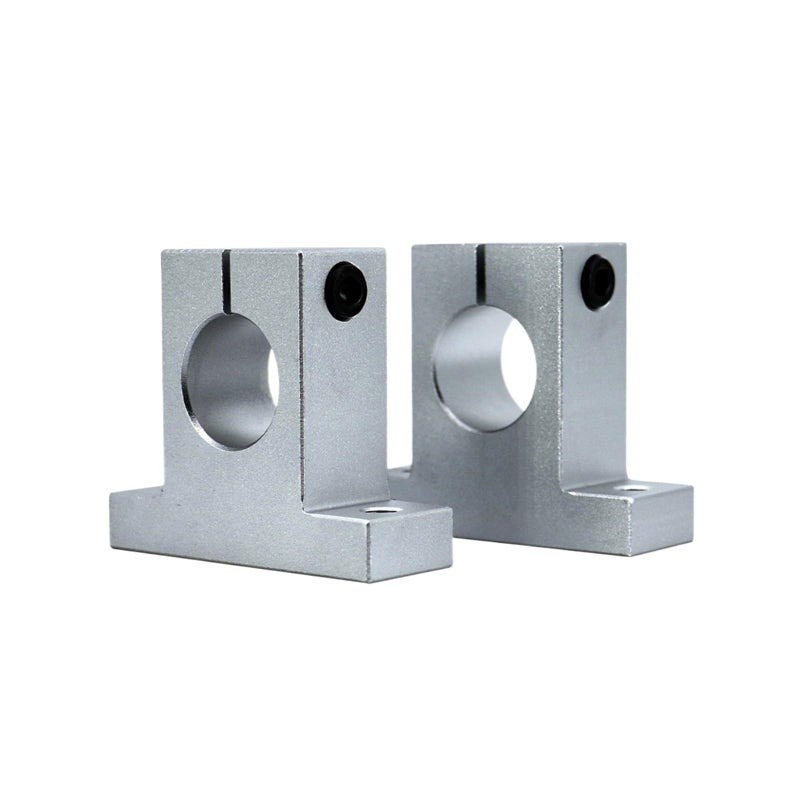 SK25 Linear Guide Shaft Support Bearing Side Block Set for 3D Printer 2 Pieces - Image 2