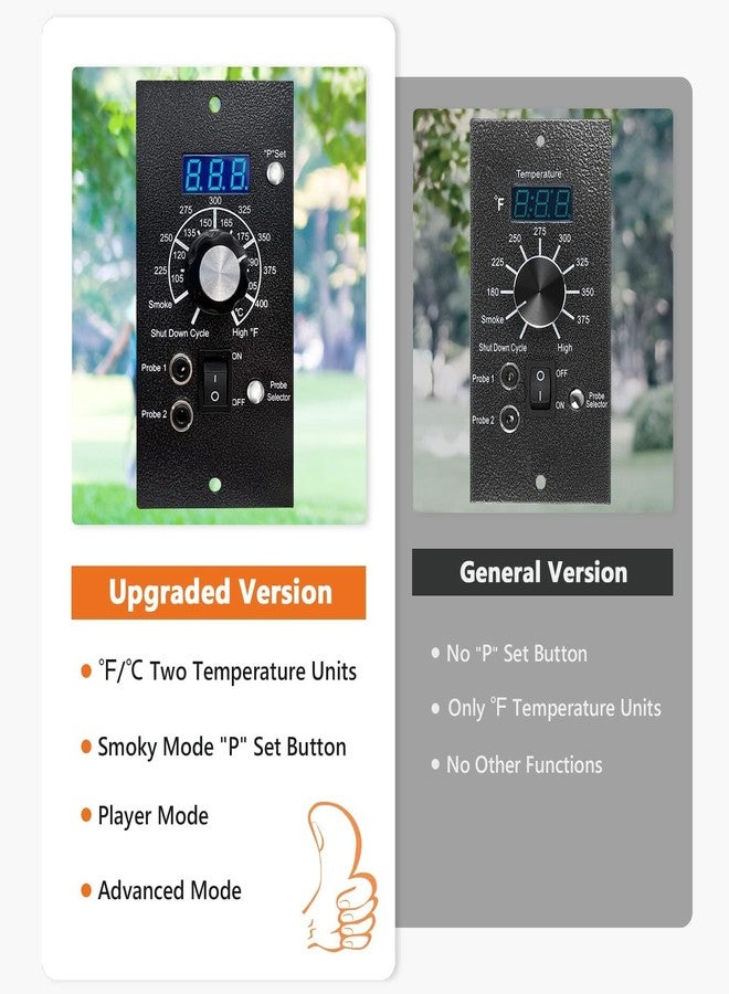 YAOAWE Upgraded Digital Thermostat Controller Kit Replacement for Traeger Wood Pellet Grills, with RTD Temperature Probe Sensor - Image 4