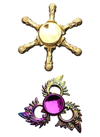 Gold + Purple