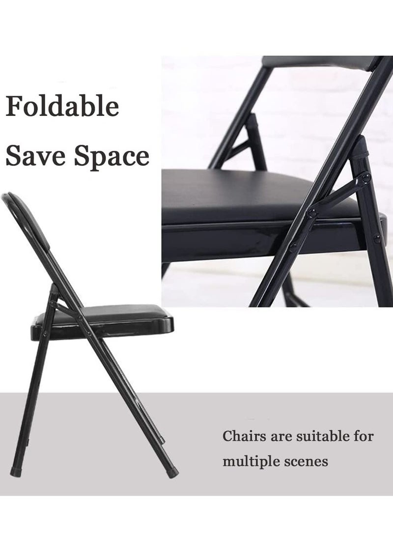 يوريفو كرسي قابل للطي بمقاعد مبطنة، كرسي محمول متعدد الاستخدامات للاستخدام المنزلي، الطعام، المكتب، الهواء الطلق، وصيد الأسماك - Image 4