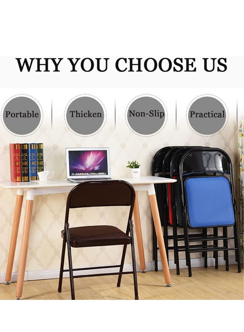 يوريفو كرسي قابل للطي بمقاعد مبطنة، كرسي محمول متعدد الاستخدامات للاستخدام المنزلي، الطعام، المكتب، الهواء الطلق، وصيد الأسماك - Image 2