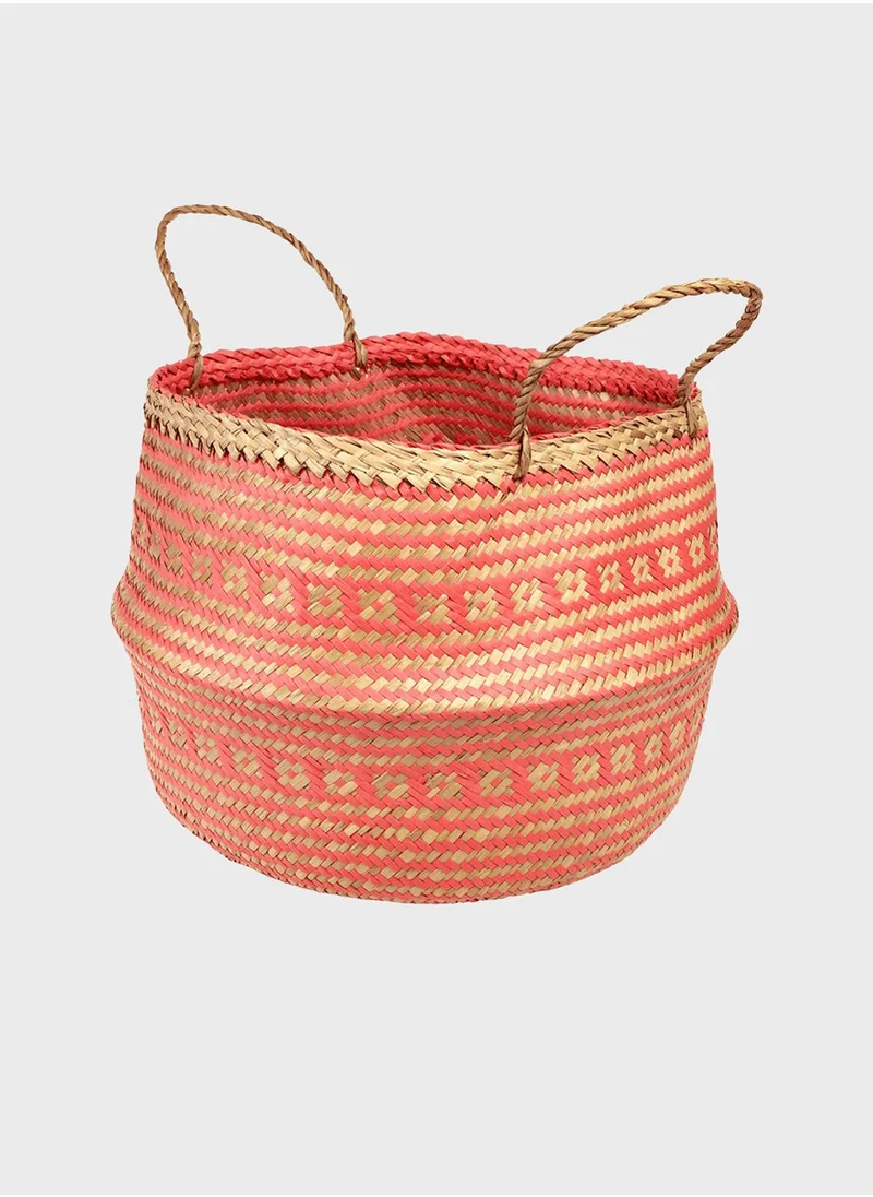 Rex London Large Seagrass Basket