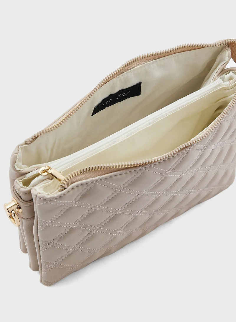 NEW LOOK Nala Quilted Crossbody Bag