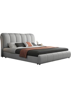 Poppins Home Affordable Fabric Bed  Stylish & Comfortable in Mini, Queen, King & Super King Sizes (Without Mattress) (160x200cm)  - Image 3