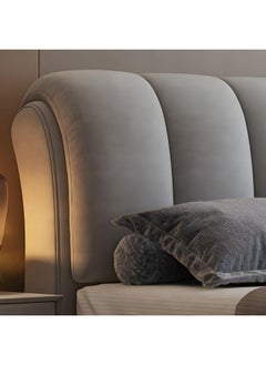 Poppins Home Affordable Fabric Bed  Stylish & Comfortable in Mini, Queen, King & Super King Sizes (Without Mattress) (160x200cm)  - Image 2