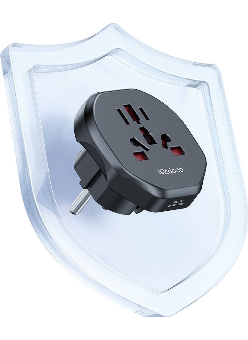 Mcdodo CP-4550 Socket Converter - Universal Travel Adapter - Black  - Image 5