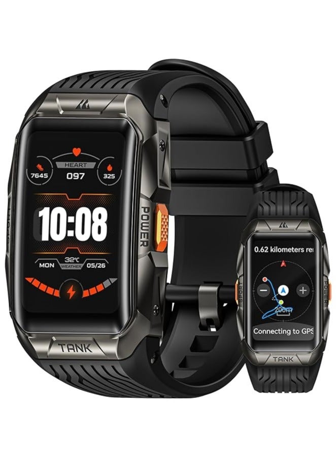 KOSPET Tank X2 Ultra Smart Watches for Men Women GPS Black,sliver  - Image 1