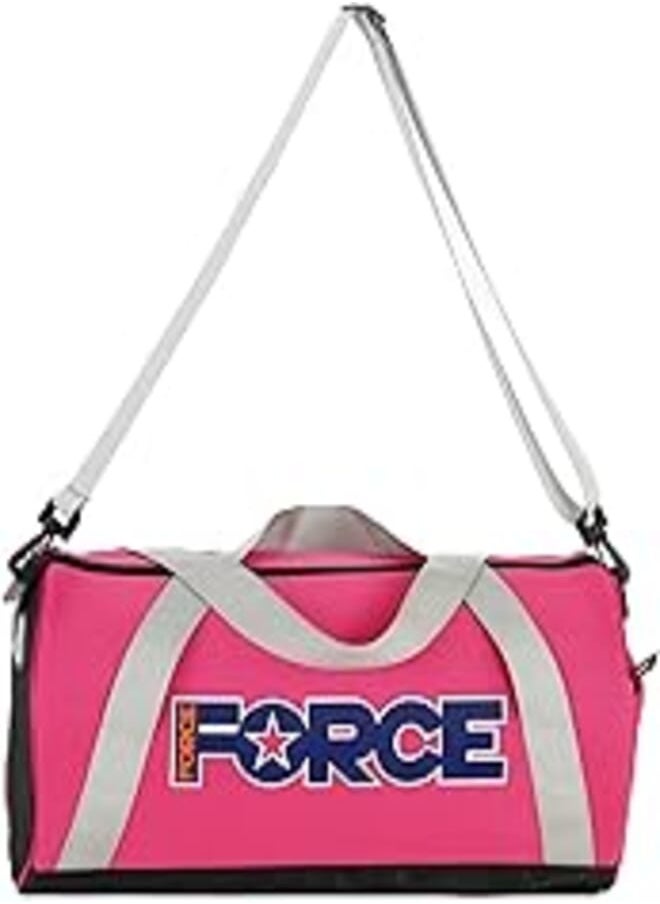 FORCE - Force Sports Bag Mesh | Durable & Stylish | Gym Workout Travel Beach | 45x25x25 cm | Fuchsia - Image 1