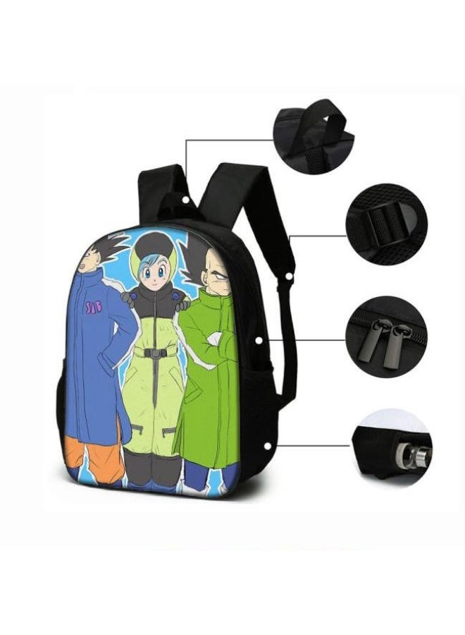 عام حقيبة الظهر المطبوعة الشائعة - مجموعة حقيبة الظهر المكونة من ثلاث قطع (يمكن استخدامها للطلاب والأطفال والأصدقاء للنزهات وتسلق الجبال وما إلى ذلك) - 80 - Image 4