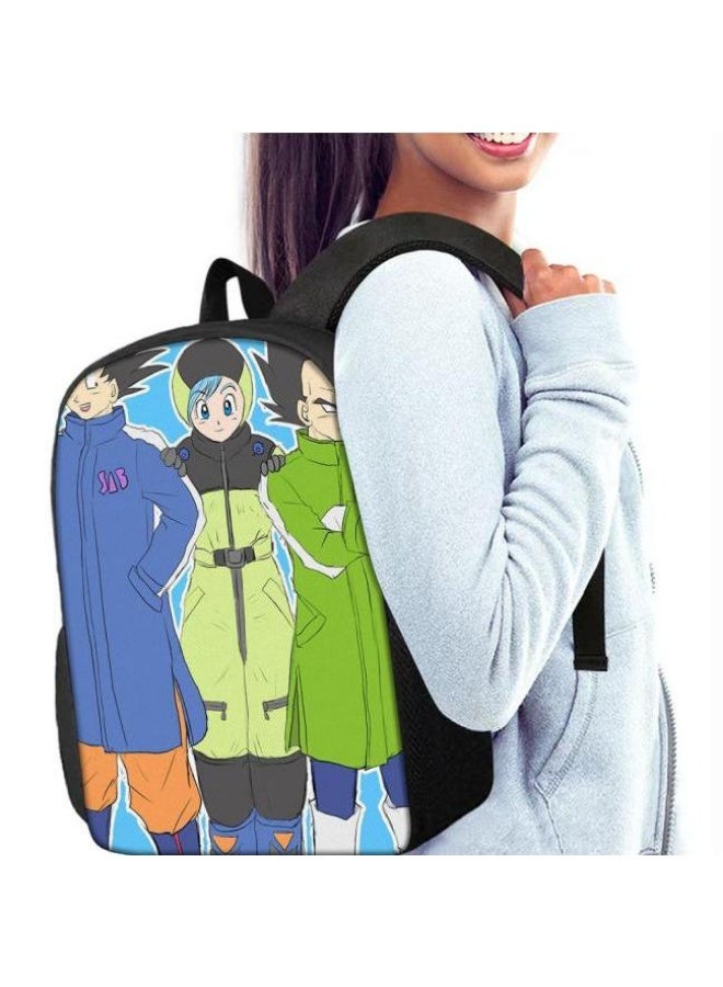 عام حقيبة الظهر المطبوعة الشائعة - مجموعة حقيبة الظهر المكونة من ثلاث قطع (يمكن استخدامها للطلاب والأطفال والأصدقاء للنزهات وتسلق الجبال وما إلى ذلك) - 80 - Image 5