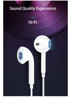 Generic Wired In-Ear Earphones With Remote And Mic For Apple iPhone  - Image 3