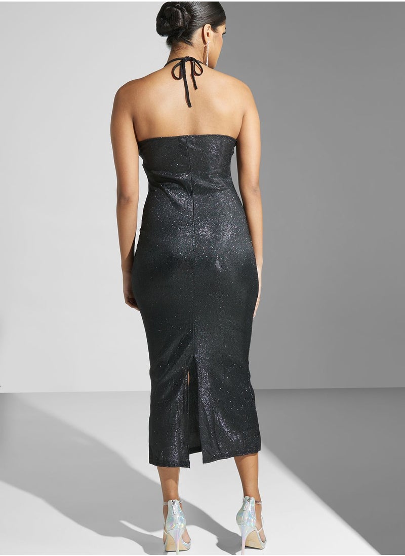 Ella Limited Edition - Halter Neck Bodycon Dress - Image 1