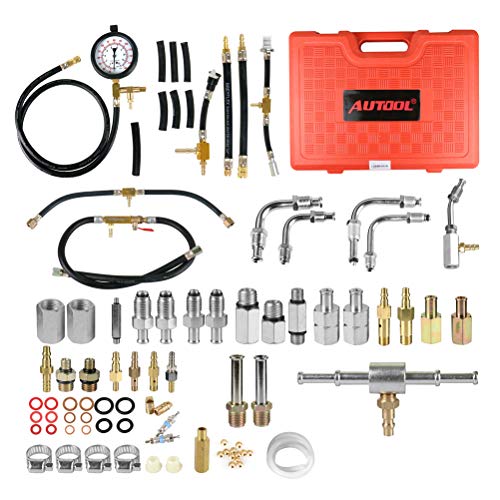 Autool Digital Fuel Injection Pressure Tester TU-443 Multifunction Fuel System Pressure Gauge Fuel Injection Pressure Test Gauge for Petrol Engine Fuel Pressure Testers - Image 2