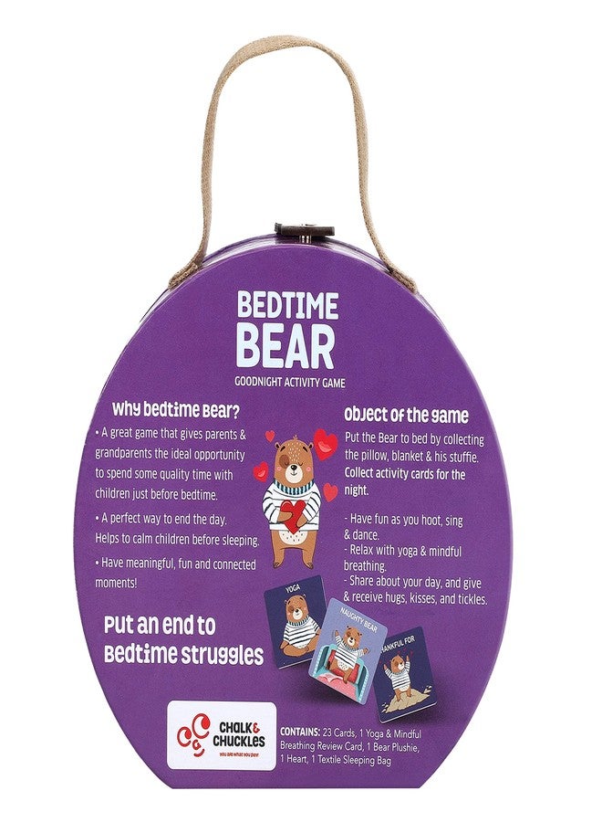 Chalk and Chuckles Bedtime Bear Game, Fun Card Game for Kids Ages 4-8, Toddlers, Preschool Children Interactive Play with Parent, Easter Gifts - Image 5