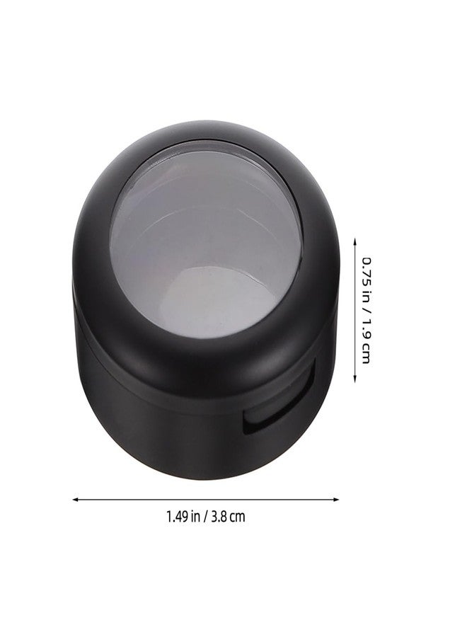 POPETPOP Empty Makeup Eyeshadow Box, 8pcs Single Color Eyeshadow Case Travel Eyeshadow Container for Eyeshadow Lipstick Cosmetics Women Girls () - Image 4