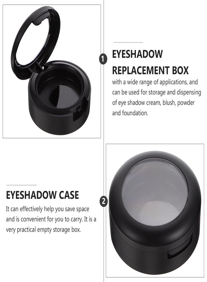 POPETPOP Empty Makeup Eyeshadow Box, 8pcs Single Color Eyeshadow Case Travel Eyeshadow Container for Eyeshadow Lipstick Cosmetics Women Girls () - Image 5