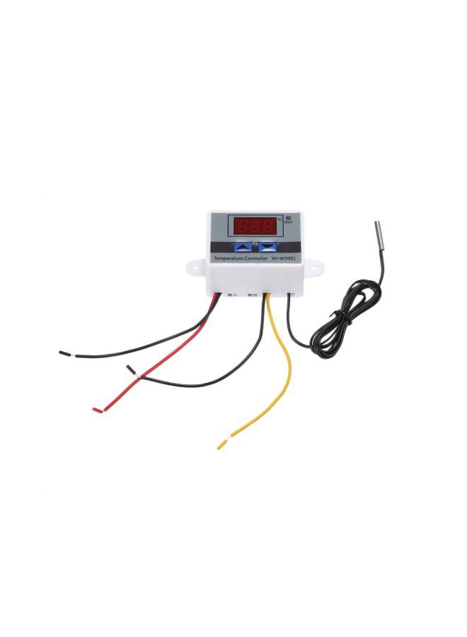 NIBEMINENT Digital Microcomputer Temperature Controller White/Grey/Red 60x45x31millimeter - Image 3