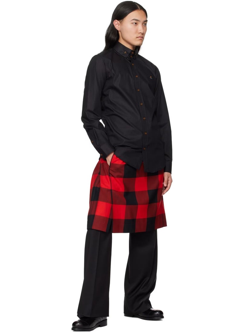 Vivienne Westwood - VIVIENNE WESTWOOD Black 2 Button Krall Shirt - Image 1