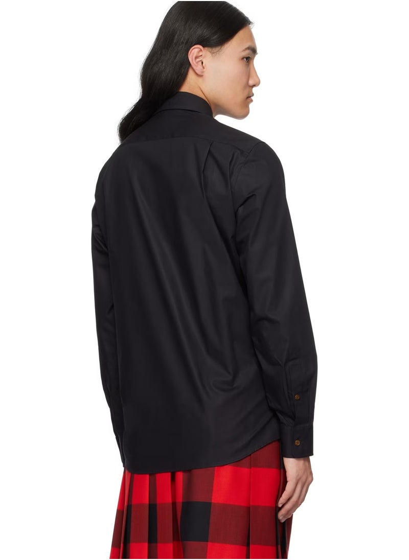 Vivienne Westwood - VIVIENNE WESTWOOD Black 2 Button Krall Shirt - Image 1