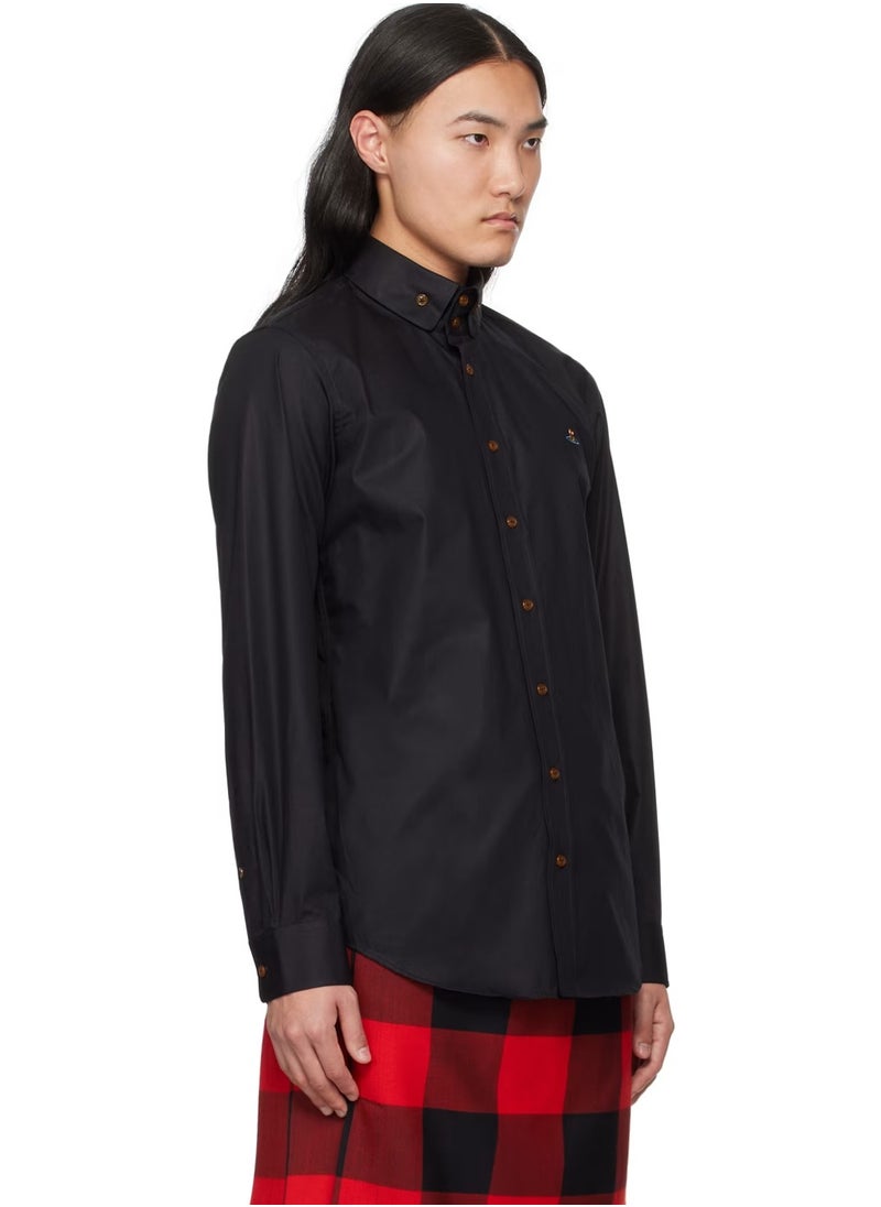 Vivienne Westwood - VIVIENNE WESTWOOD Black 2 Button Krall Shirt - Image 1