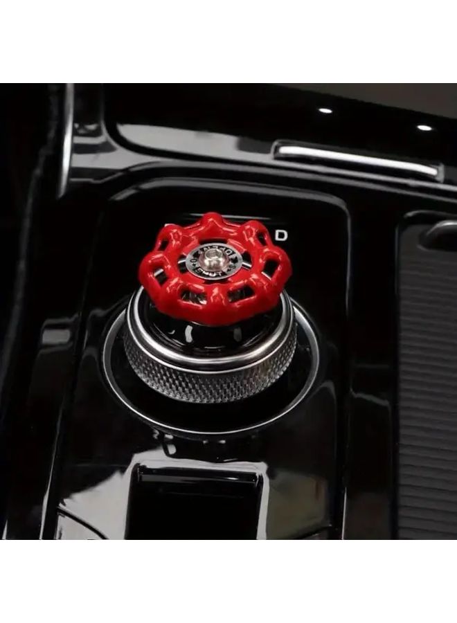 Blue One Click Car Gear Shift Knob Control Center Interior Upgrade - Image 4