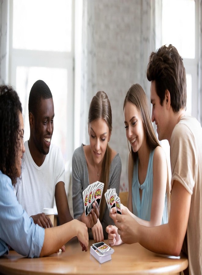 Mattel Games UNO Dare Card Game for Families & Parties Featuring Challenging & Silly Dares from 3 Different Categories - Image 2