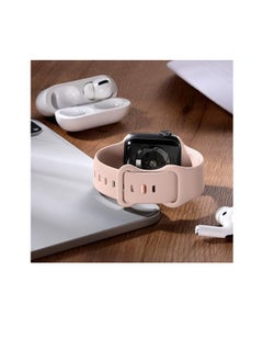 Generic Strap Silicone Band For Watch 49mm / 45mm / 44mm / 42mm Series 1/2/3/4/5/6/7/8/SE Replacement Strap Wristband Bracelet Compatible with 49 mm / 45 mm/ 44 mm / 42 mm  - Image 3